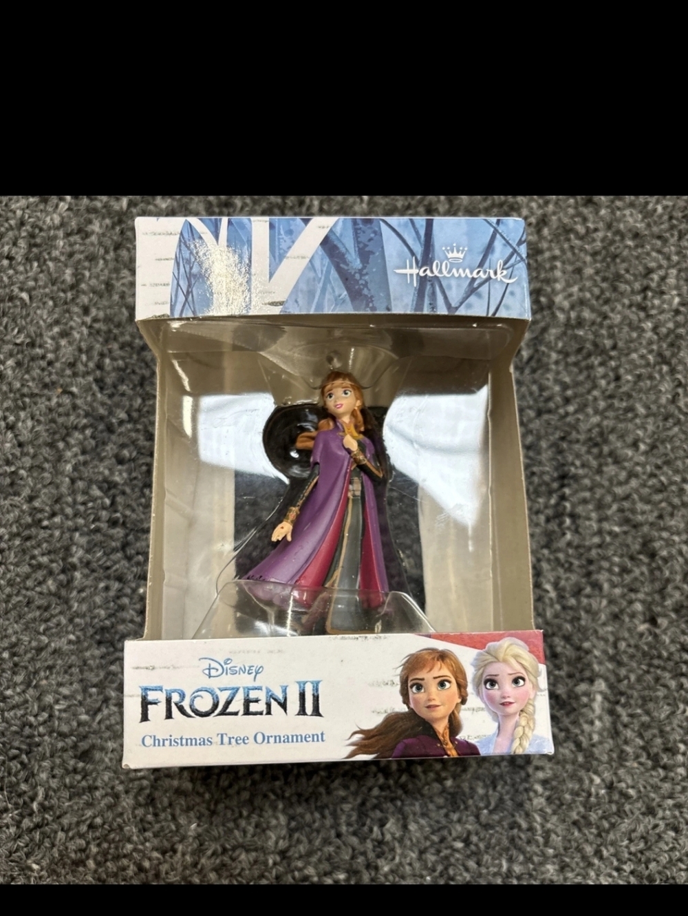 Hallmark Frozen II Anna Ornament - Purple, Pink, Gold